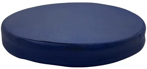 Round Children's Navy  Blue Cushion
