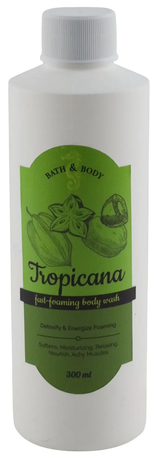 Generic Tropicana Body Wash Bottle