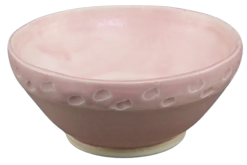 Pink Patterned Small Bowl