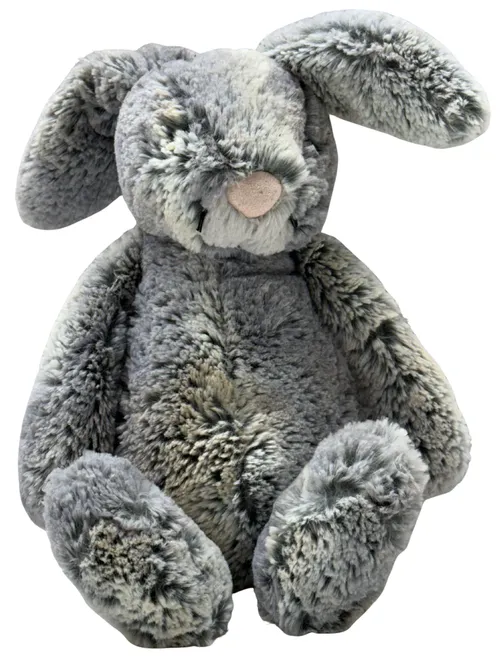 Blue Marbled Bunny Rabbit Plush Stuffed Animal