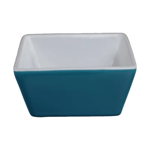Aegean Blue Square Ceramic Small Bowl