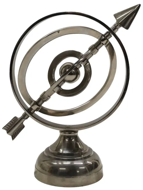 Nickel Finish Armillary Sphere