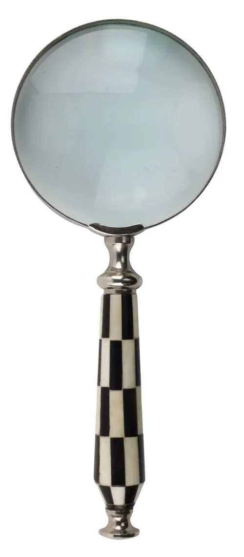 Black & White Magnifying Glass