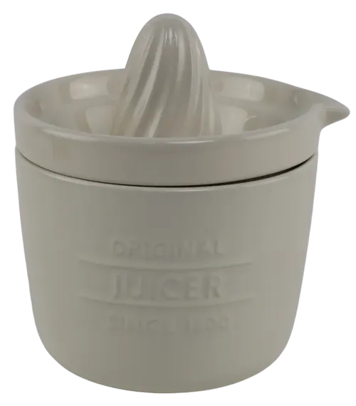 Beige Ceramic Juicer 