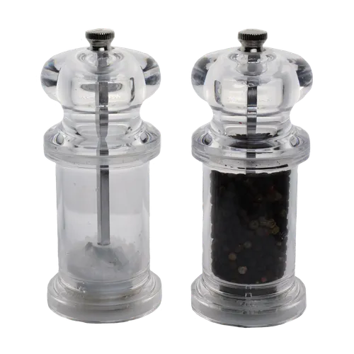 Clear Acrylic Salt & Pepper Set