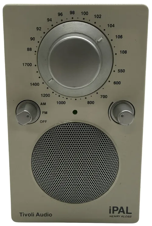 White & Silver Radio