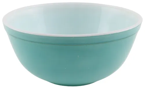 Ultramarine Blue Pyrex Mixing Bowl - Medium