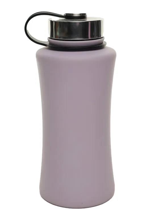 Pale Purple Mauve Metal Water Bottle