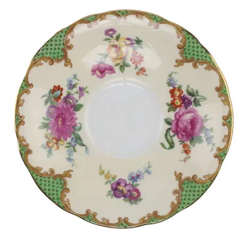 Floral Quarters Decorative Saucer