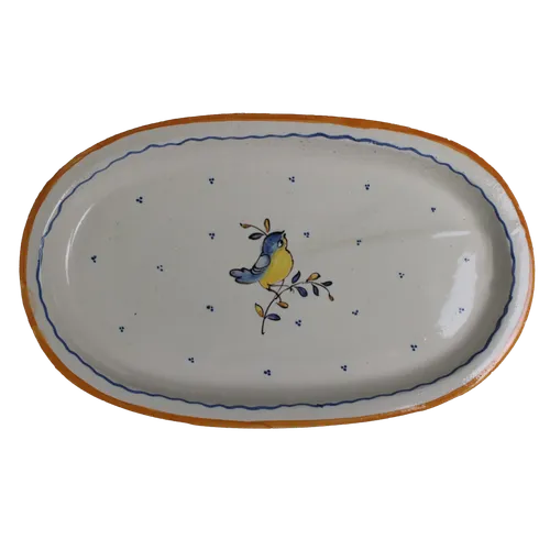 Blue Bird Serving Dish