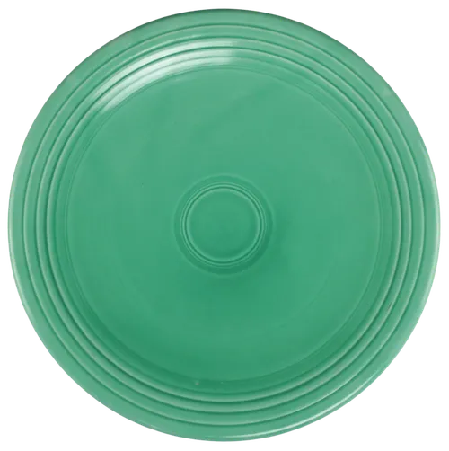 Green Swirl Round Serving Platter
