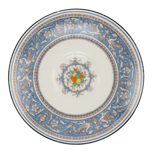 Blue Athena Patterned  Saucer