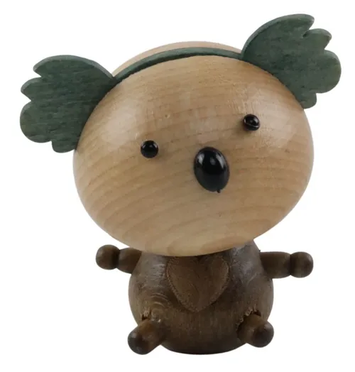 Wood Koala Bobblehead