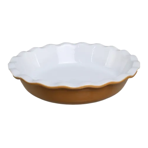 Butterscotch Yellow Pie Dish