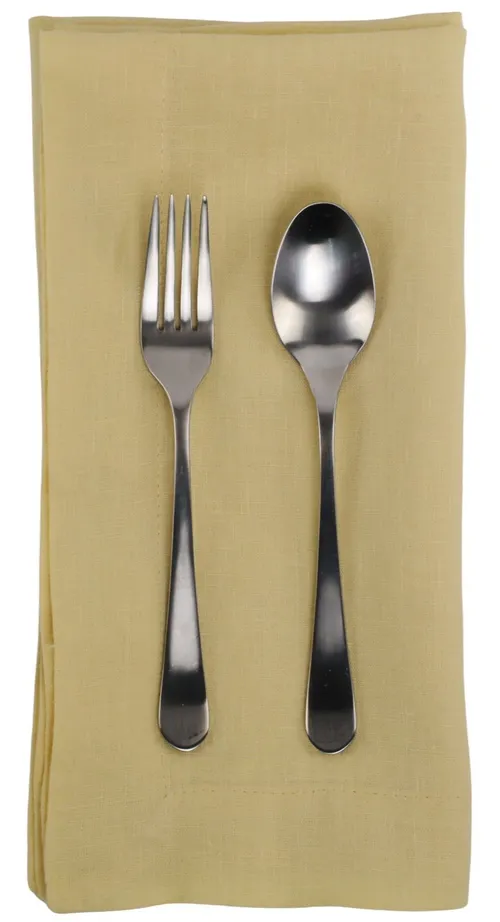 Light Yellow Linen Napkin