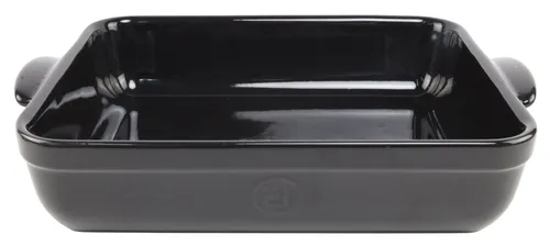 Black Stoneware Rectangular Baking Dish