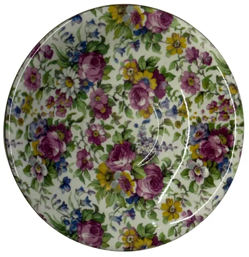 Summertime Floral Saucer