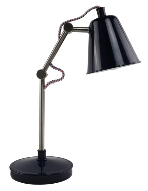 Navy Blue Desk Lamp