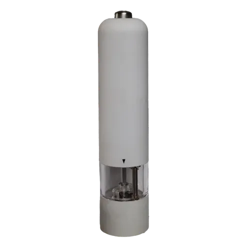 White Silicone Pepper Mill