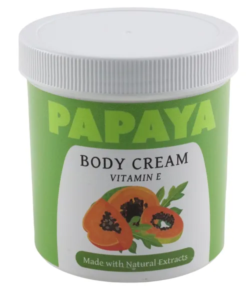Papaya Body Cream Container