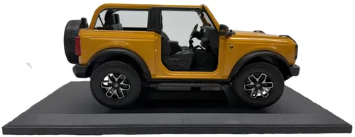 Orange Model Car On Black Base