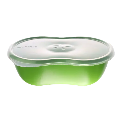 Green Plastic Reusable Container With Lid