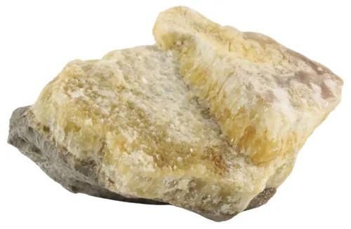 Yellow Calcite Mineral Rock Specimen