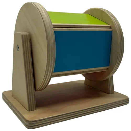 Wood Spinning Rainbow Sensory Toy