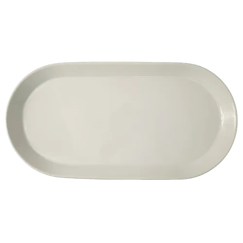 White Oval Ceramic Platter
