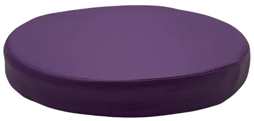 Round Children's Purple Floor Cushion