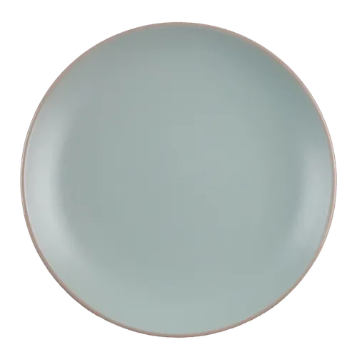 Matte Honeydew Mint With Sand Rim Side Plate