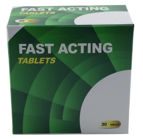 Generic Fast Acting Tablets Box
