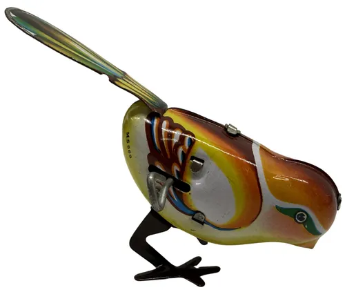 Tin Windup Oriole Bird