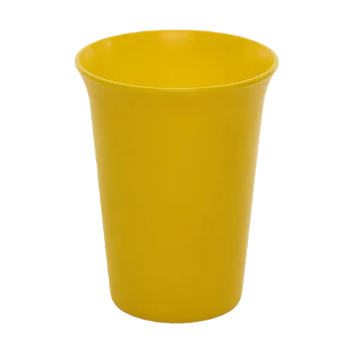 Yellow Vintage Plastic Drinking Cup