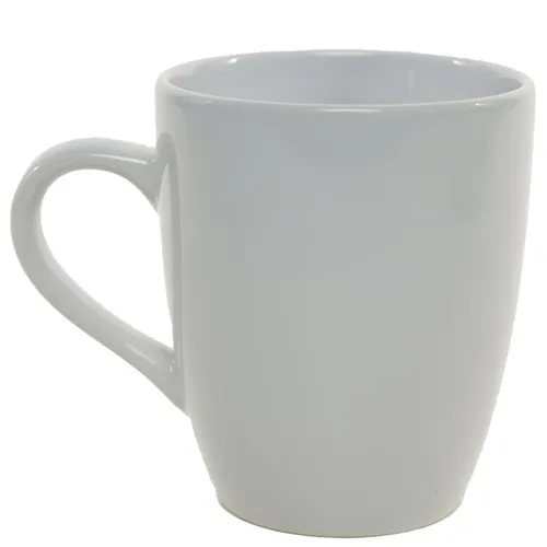 Solid White Ceramic Mug