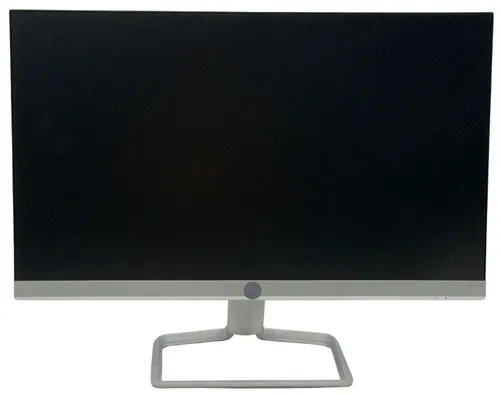 Silver & White Flatscreen Computer Monitor