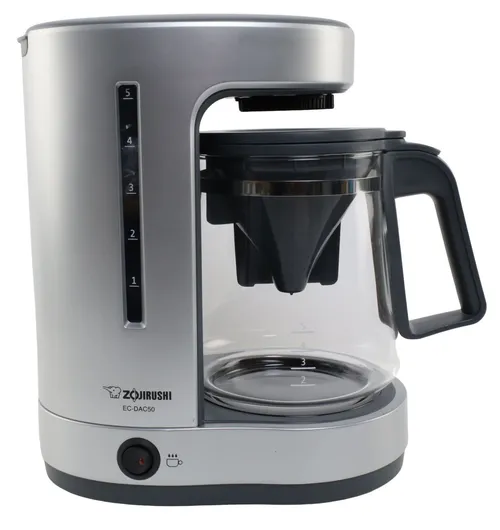 Silver 5 Cup Coffee Maker