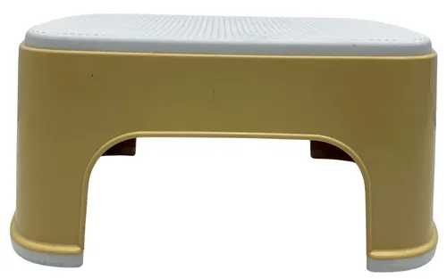 Yellow & White Step Stool