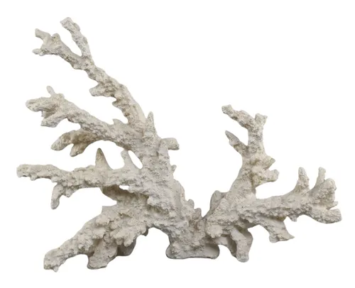 White Resin Coral Branch