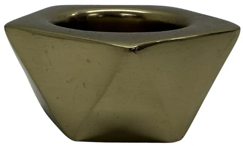 Gold Geometric Tealight Candle Holder