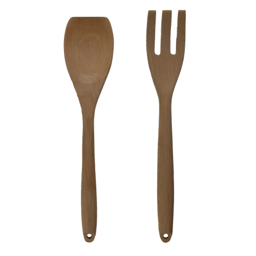 Untreated Bleached Serving Set
