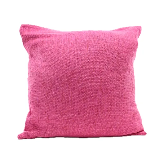 Bright Cerise Pink Throw Pillow