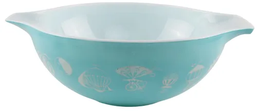 Turquoise Hot Air Balloon Mixing Bowl