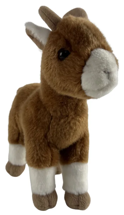 Brown Stuffed Goat Plush