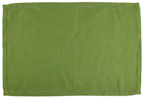 Green Irish Linen Placemat