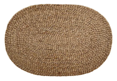 Natural Woven Oval Placemat