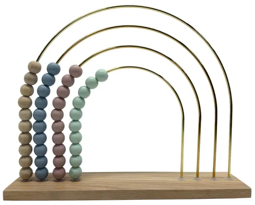 Pastel Rainbow Abacus 