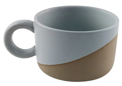 White & Sandstone Mug