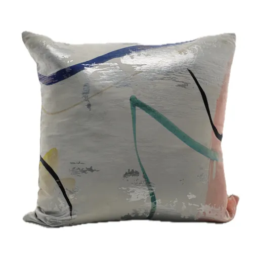 Pastel Abstract Throw Pillow