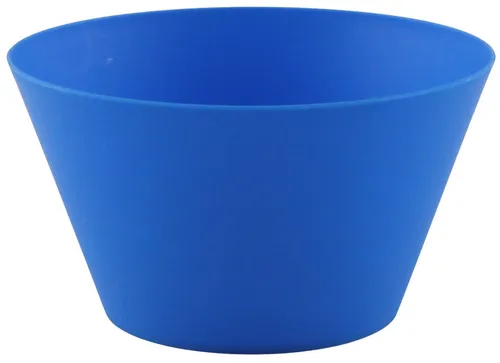 Blue Plastic Serving Bowl